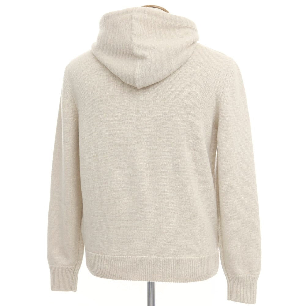 [Used] [Unused] Buffy mid-gauge wool knit hoodie, light beige [Size 46] [BEI] [A/W] [Condition Rank S] [Men&