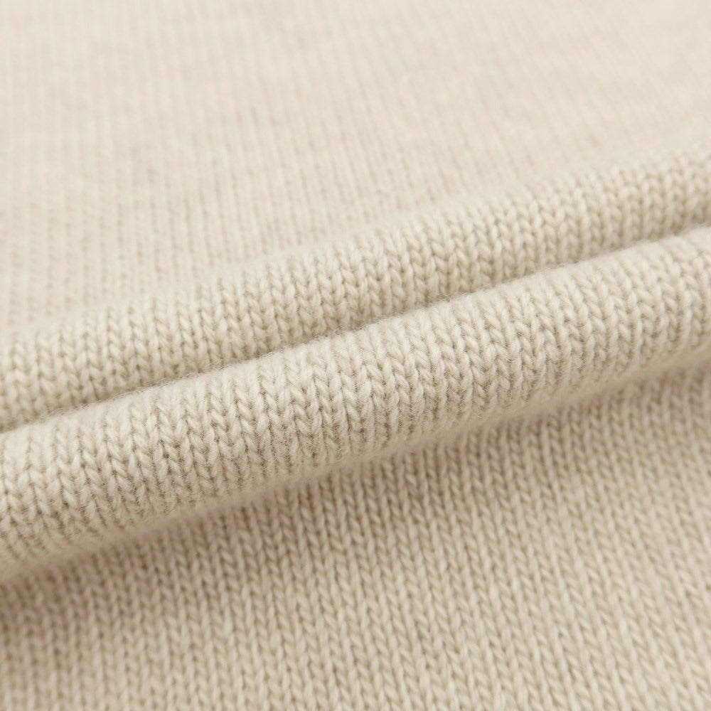 [Used] [Unused] Buffy mid-gauge wool knit hoodie, light beige [Size 46] [BEI] [A/W] [Condition Rank S] [Men&
