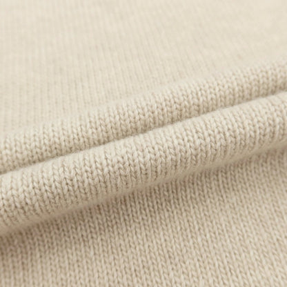 [Used] [Unused] Buffy mid-gauge wool knit hoodie, light beige [Size 46] [BEI] [A/W] [Condition Rank S] [Men&