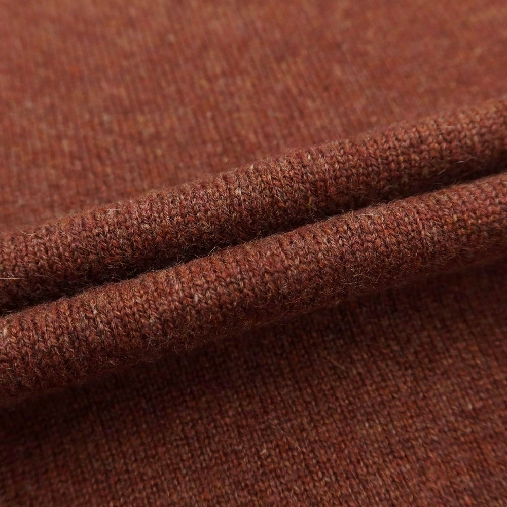 [Used] Borgo Asolo High Gauge Cashmere Crew Neck Knit Terracotta [Size 46] [BRW] [A/W] [Condition Rank A] [Men&