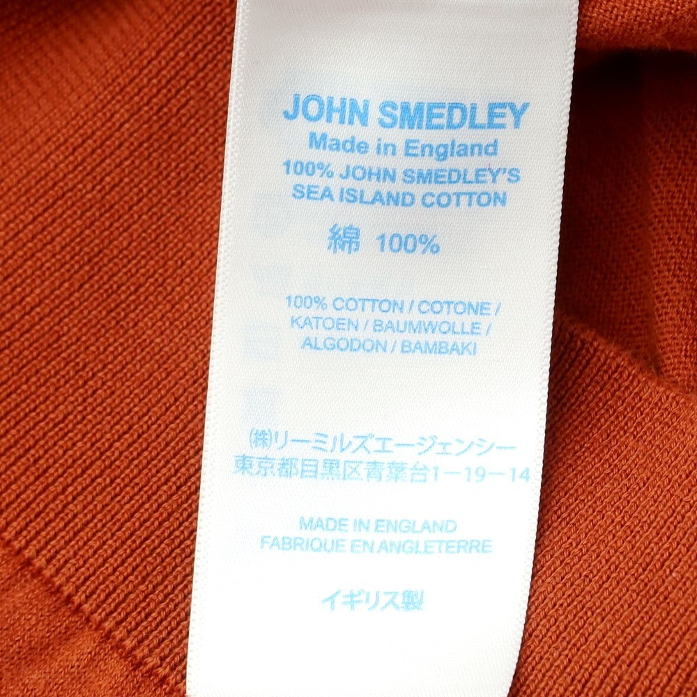 [Used] John Smedley Cotton Knit Cardigan Orange [Size S] [ORG] [S/S] [Condition Rank C] [Men&