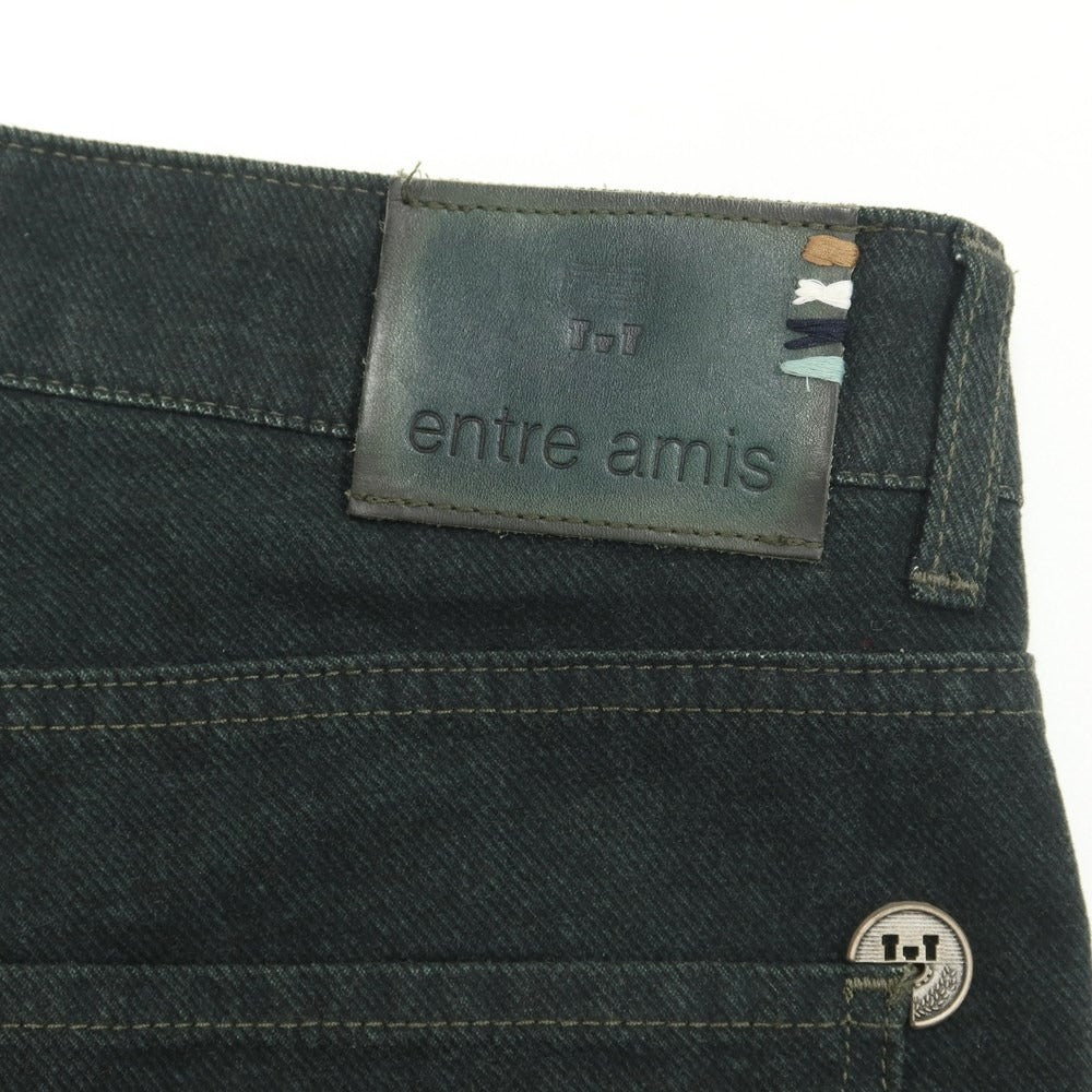 [Used] ENTRE AMIS Cotton Polyester 5 Pocket Pants Dark Green [Size 31] [GRN] [A/W] [Condition Rank B] ​​[Men&