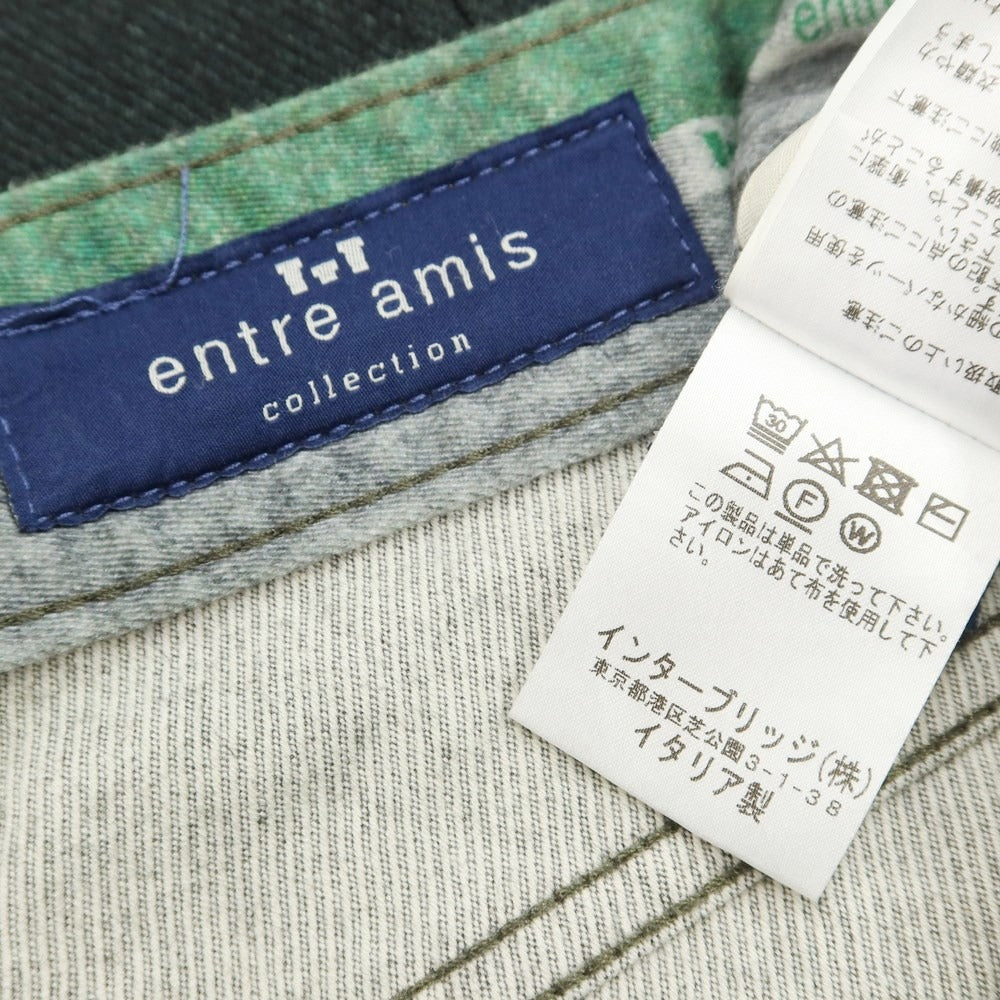 [Used] ENTRE AMIS Cotton Polyester 5 Pocket Pants Dark Green [Size 31] [GRN] [A/W] [Condition Rank B] ​​[Men&