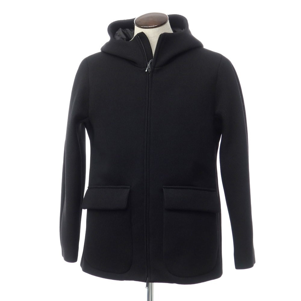 [Used] Hevo polyester zip-up hooded coat
 Black [Size 50] [BLK] [S/S/A/W] [Condition Rank A] [Men&