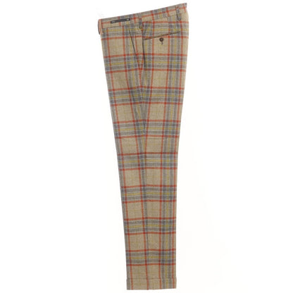 [Used] PT01 Wool Check Casual Slacks Pants Yellow Beige x Orange [Size 46] [BEI] [A/W] [Condition Rank B] ​​[Men&