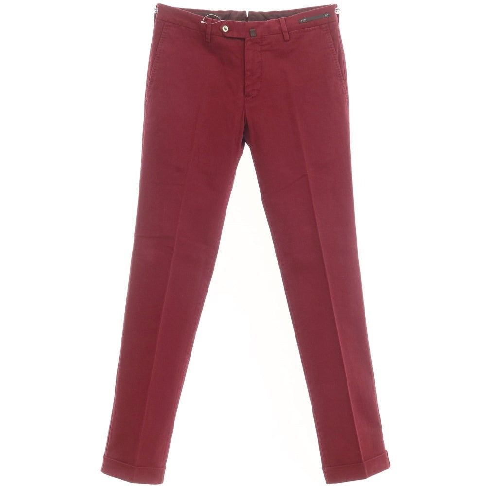 [Used] PT01 Stretch Cotton Casual Slacks Pants Wine Red [Size 46] [RED] [S/S/A/W] [Condition Rank B] ​​[Men&