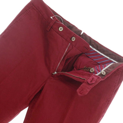 [Used] PT01 Stretch Cotton Casual Slacks Pants Wine Red [Size 46] [RED] [S/S/A/W] [Condition Rank B] ​​[Men&