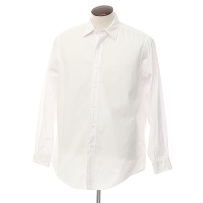 [Used] LE Cotton Regular Collar Casual Shirt White [3] [Condition Rank C] [Men&