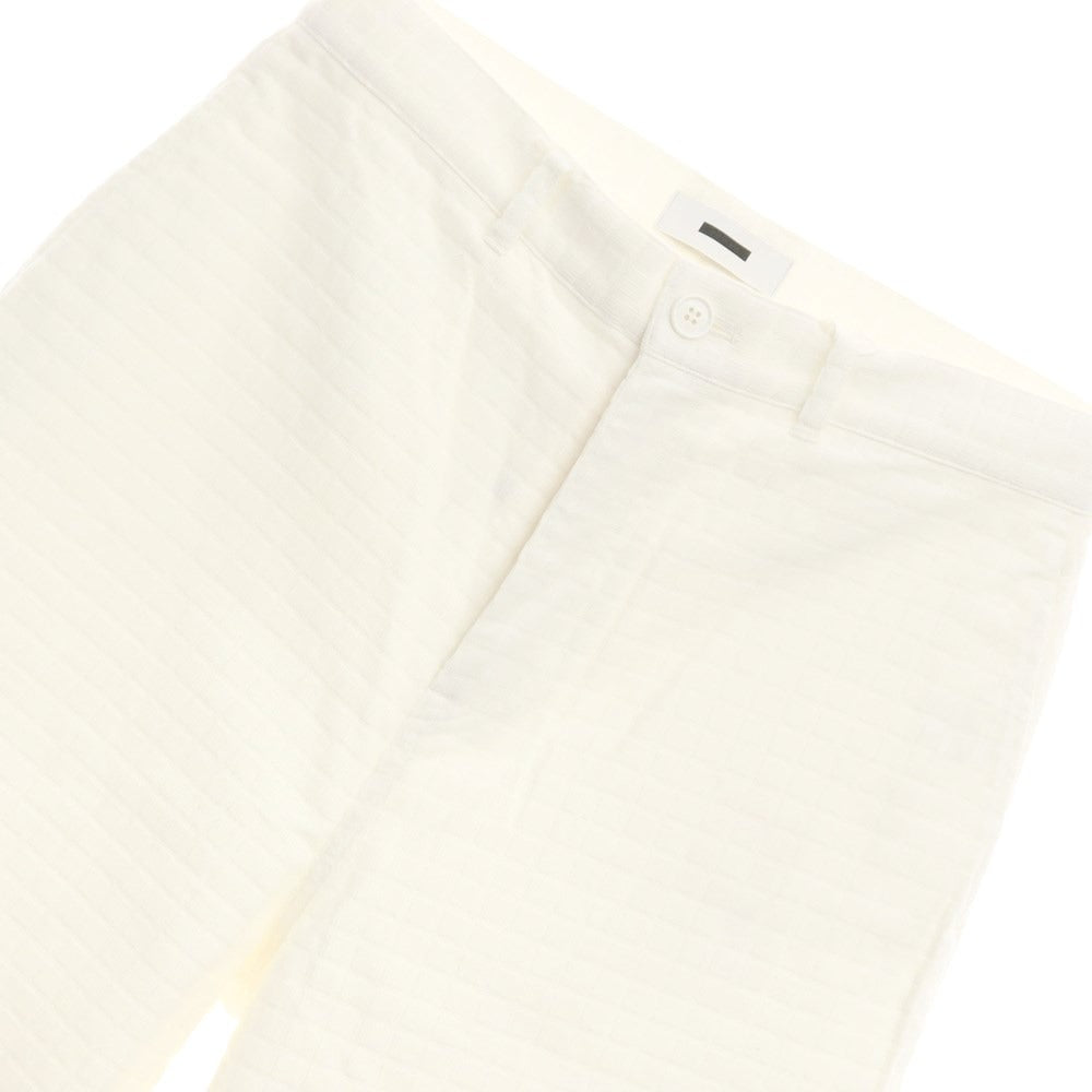 [Used] REVERBERATE Cotton Wide Pants White [Size 32] [WHT] [A/W] [Condition Rank B] ​​[Men&