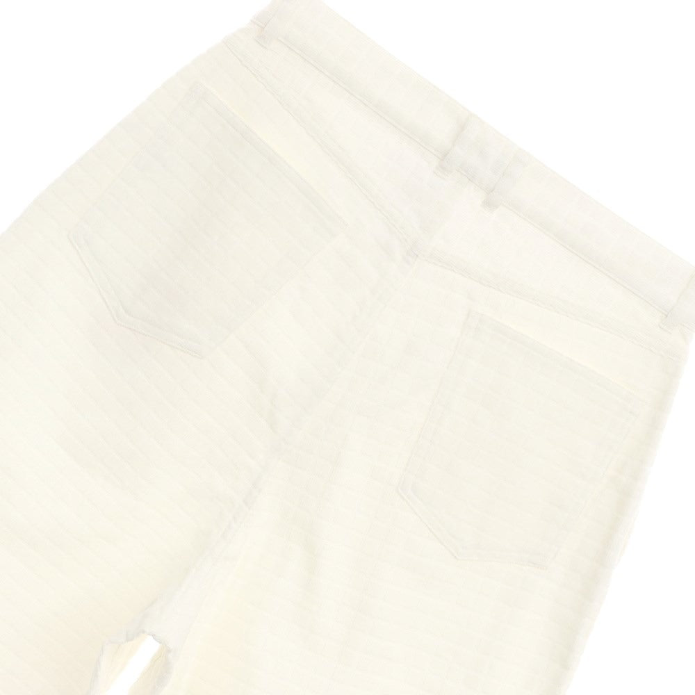 [Used] REVERBERATE Cotton Wide Pants White [Size 32] [WHT] [A/W] [Condition Rank B] ​​[Men&