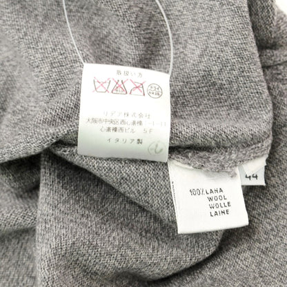 [Used] CRUCIANI high gauge wool turtleneck knit, grey [size 44] [GRY] [A/W] [Condition rank C] [Men&