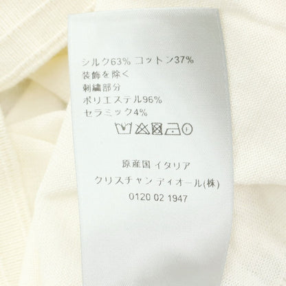 【中古】ディオール Dior シルクコットン クルーネック プルオーバーニット オフホワイトxピンク【サイズL】【WHT】【S/S】【状態ランクC】【メンズ】【759681】
[DPD]