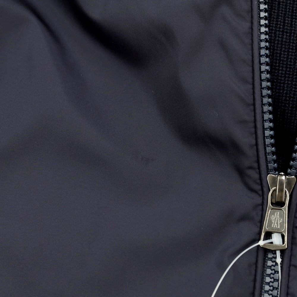 [Used] Moncler MONCLER Acrylic wool knit hooded blouson dark navy [Size L] [NVY] [A/W] [Condition rank B] ​​[Men&