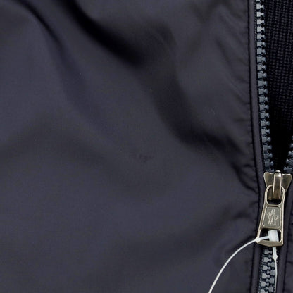 [Used] Moncler MONCLER Acrylic wool knit hooded blouson dark navy [Size L] [NVY] [A/W] [Condition rank B] ​​[Men&