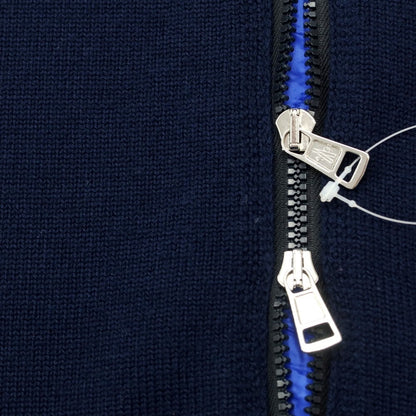 [Used] Moncler MONCLER Wool Nylon Down Knit Blouson Navy x Blue [Size L] [NVY] [A/W] [Condition Rank B] ​​[Men&