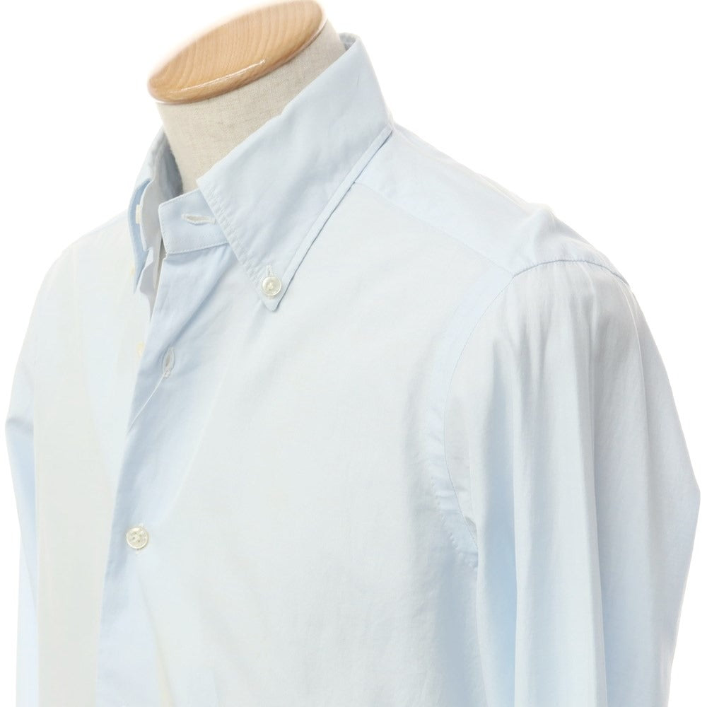 [Used] BARBA CULTO Cotton Button-down Dress Shirt, Light Blue [Size 38] [BLU] [S/S/A/W] [Condition Rank C] [Men&