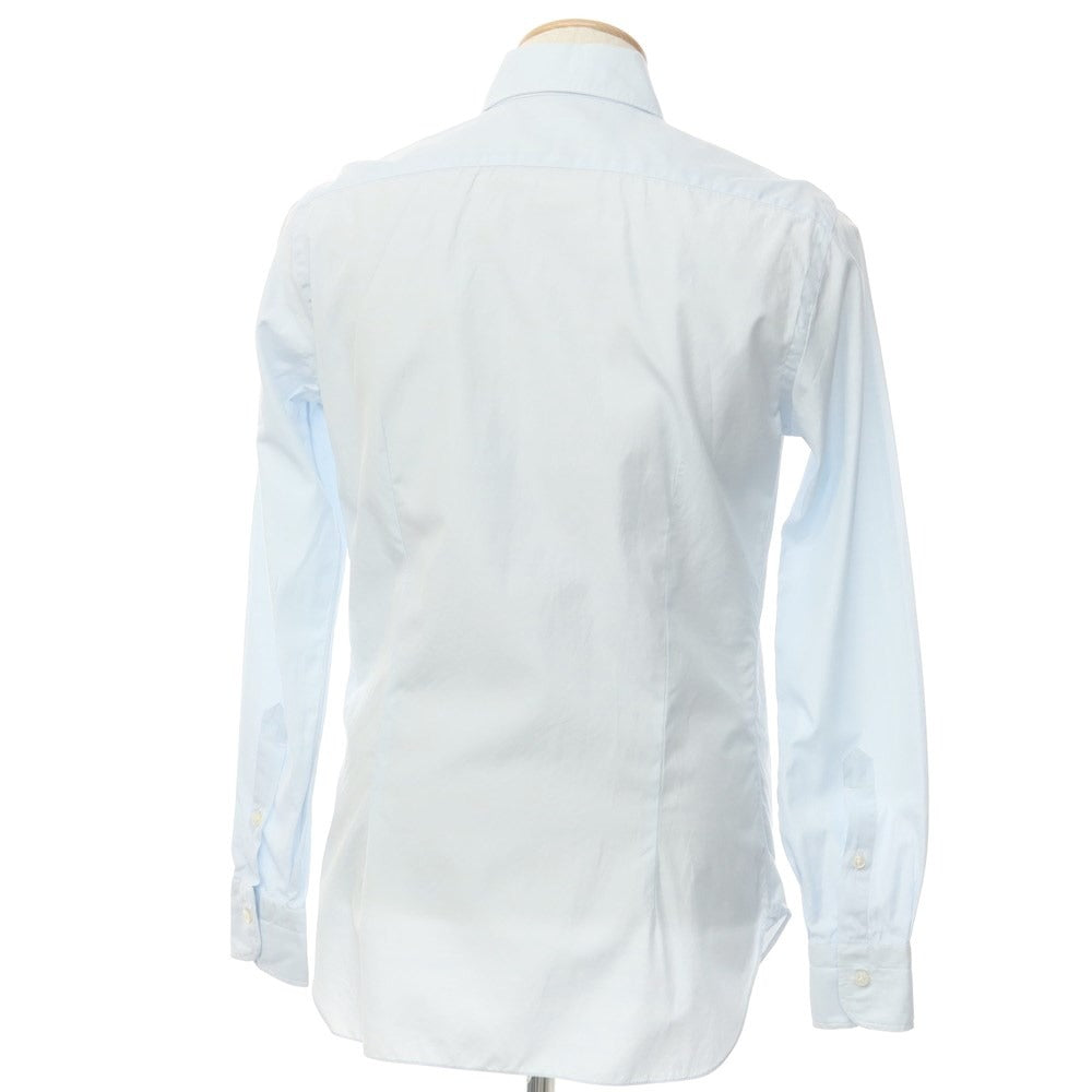 [Used] BARBA CULTO Cotton Button-down Dress Shirt, Light Blue [Size 38] [BLU] [S/S/A/W] [Condition Rank C] [Men&