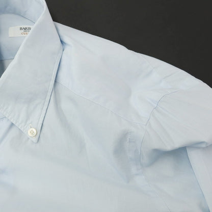 [Used] BARBA CULTO Cotton Button-down Dress Shirt, Light Blue [Size 38] [BLU] [S/S/A/W] [Condition Rank C] [Men&