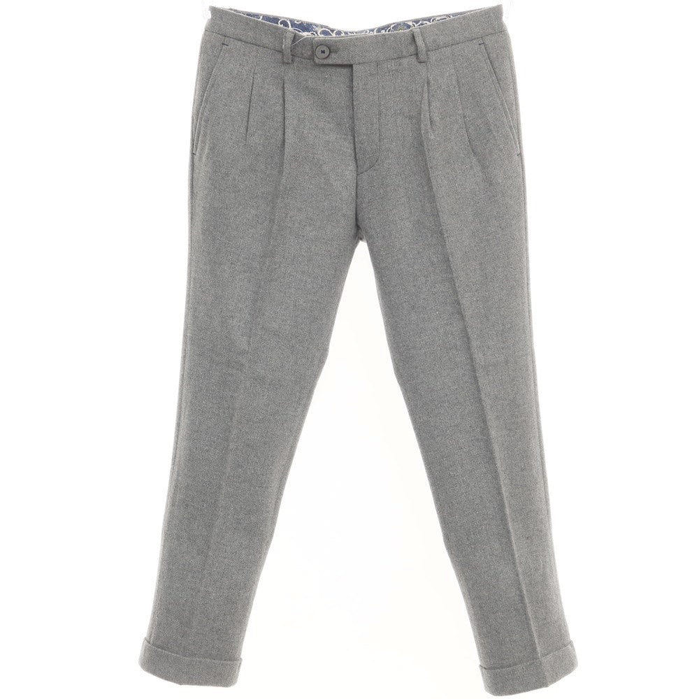 [Used] Manuel Ritz MANUEL RITZ Tweedy Wool Nylon Dress Slacks Pants Grey [Size 46] [GRY] [A/W] [Condition Rank B] ​​[Men&