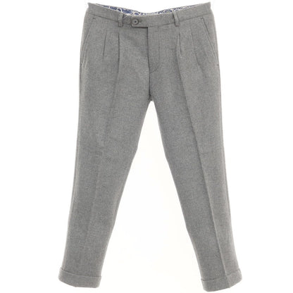 [Used] Manuel Ritz MANUEL RITZ Tweedy Wool Nylon Dress Slacks Pants Grey [Size 46] [GRY] [A/W] [Condition Rank B] ​​[Men&
