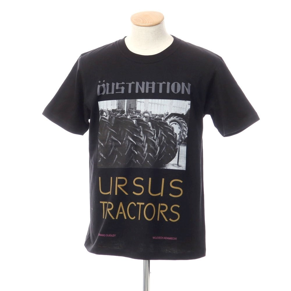 [Used] DUSTNATION Printed Short Sleeve T-Shirt Black [Size S] [BLK] [S/S] [Condition Rank A] [Men&