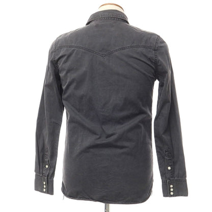 [Used] REMI RELIEF Cotton Western Shirt, Grey [Size M] [GRY] [S/S/A/W] [Condition Rank C] [Men&
