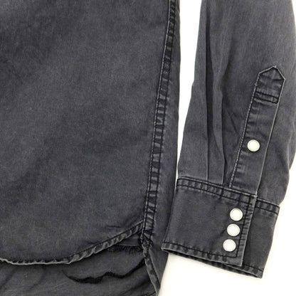 [Used] REMI RELIEF Cotton Western Shirt, Grey [Size M] [GRY] [S/S/A/W] [Condition Rank C] [Men&