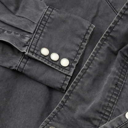 [Used] REMI RELIEF Cotton Western Shirt, Grey [Size M] [GRY] [S/S/A/W] [Condition Rank C] [Men&