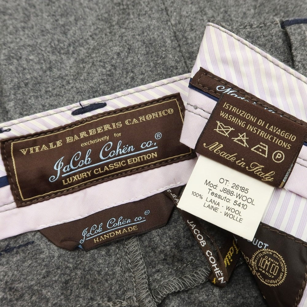 [Used] JACOB COHEN J688 Wool 5-pocket pants, grey [Size 30] [GRY] [A/W] [Condition rank B] ​​[Men&