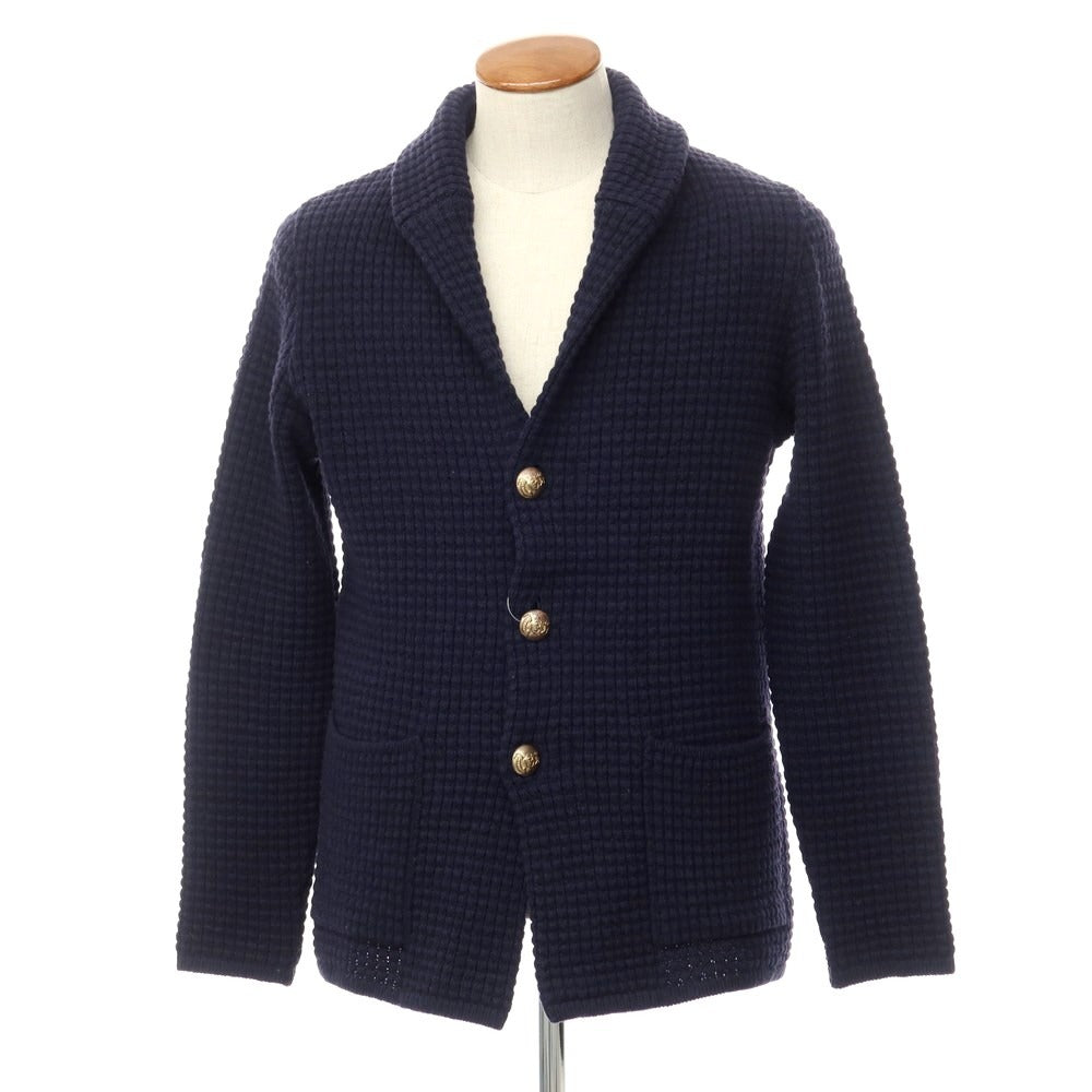 【中古】ドリューアンドコー DREW&CO カーディガン ネイビー【サイズM】【NVY】【A/W】【状態ランクB】【メンズ】【768797】