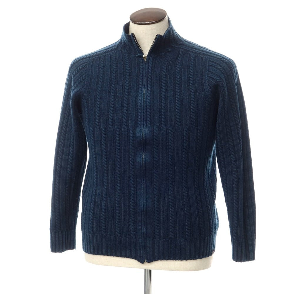 [Used] FLY3 Wool reversible zip-up cardigan, navy [Size not listed (L size)] [NVY] [A/W] [Condition: B] [Men&