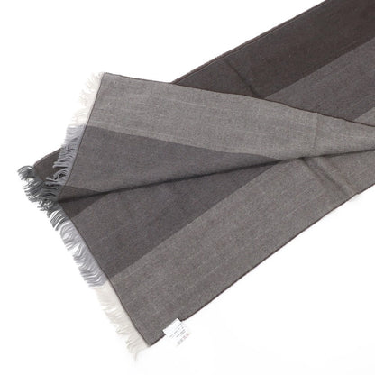 [Used] Barneys New York BARNEYS NEWYORK Herringbone Wool Stole Gray x Brown [GRY] [A/W] [Condition Rank B] ​​[Men&