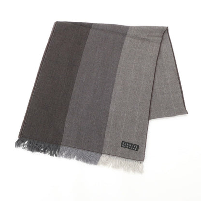 [Used] Barneys New York BARNEYS NEWYORK Herringbone Wool Stole Gray x Brown [GRY] [A/W] [Condition Rank B] ​​[Men&