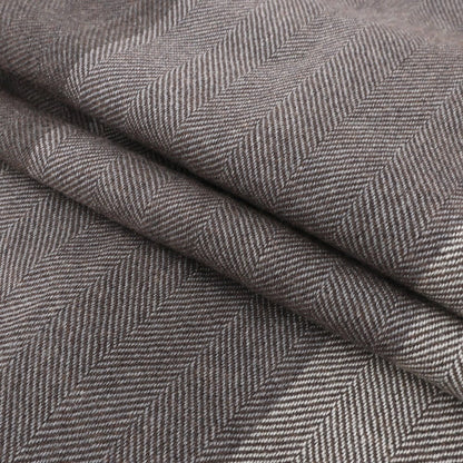 [Used] Barneys New York BARNEYS NEWYORK Herringbone Wool Stole Gray x Brown [GRY] [A/W] [Condition Rank B] ​​[Men&