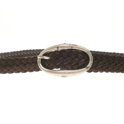 [Used] Daniel &amp;amp; Bob Suede Leather Mesh Belt Dark Brown [BRW] [S/S/A/W] [Condition Rank C] [Men&