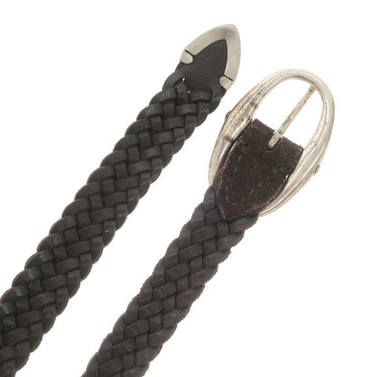 [Used] Daniel &amp;amp; Bob Suede Leather Mesh Belt Dark Brown [BRW] [S/S/A/W] [Condition Rank C] [Men&