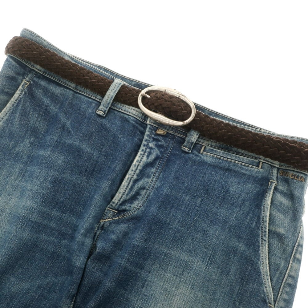 [Used] Daniel &amp;amp; Bob Suede Leather Mesh Belt Dark Brown [BRW] [S/S/A/W] [Condition Rank C] [Men&
