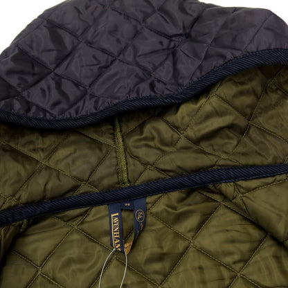 [Used] LAVENHAM Polyester Hooded Quilted Blouson Dark Navy [Size 38] [NVY] [A/W] [Condition Rank C] [Men&