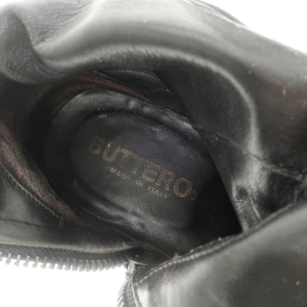 [Used] BUTTERO Side Zip Boots Black [Size 39] [BLK] [S/S/A/W] [Condition Rank D] [Men&