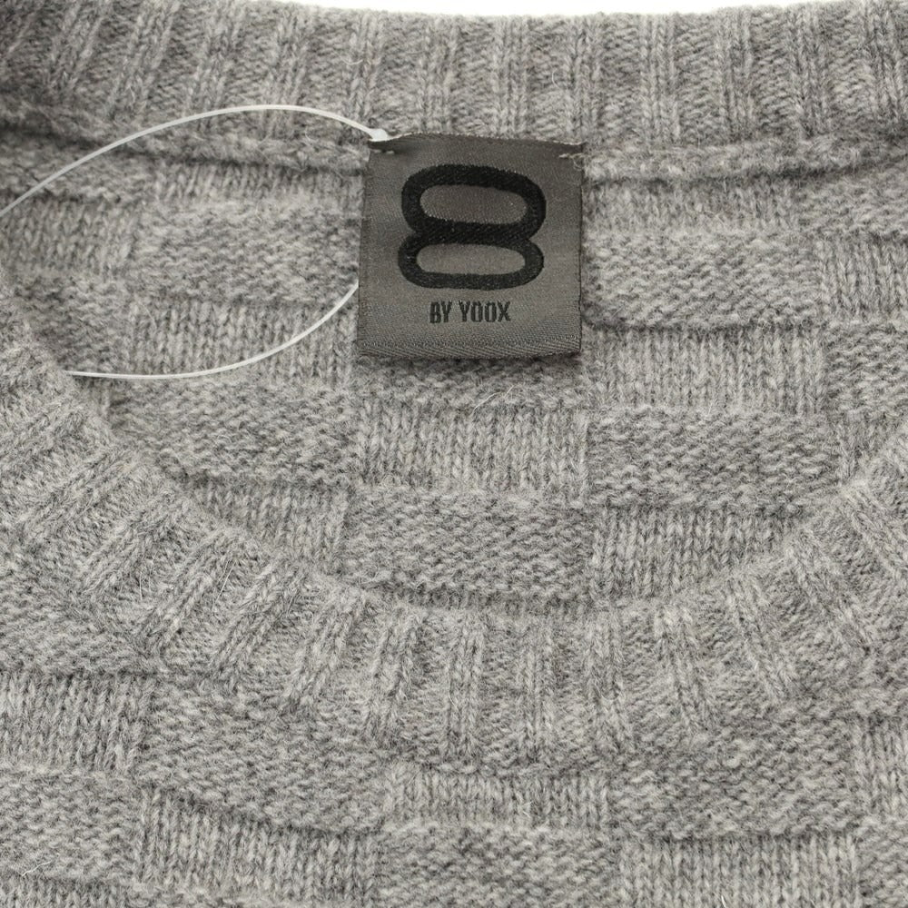 [Used] 8 By Yoox Wool Nylon Crew Neck Pullover Knit Grey [Size M] [GRY] [A/W] [Condition Rank B] ​​[Men&