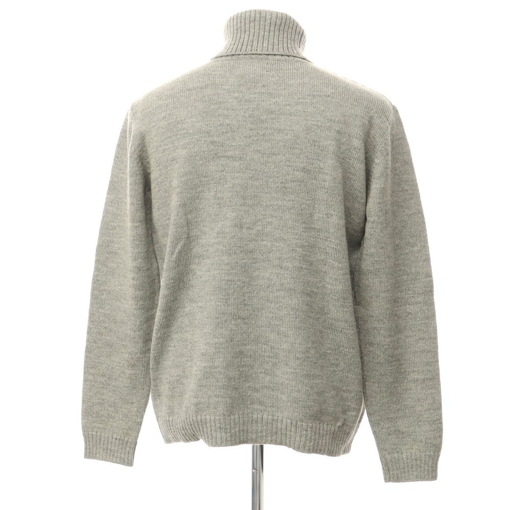 【中古】バーニーズニューヨーク BARNEYS NEWYORK ウール タートルネック ニット グレー【サイズM】【GRY】【A/W】【状態ランクA】【メンズ】【768797】