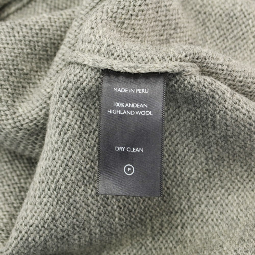 [Used] Barneys New York BARNEYS NEWYORK Wool Turtleneck Knit Grey [Size M] [GRY] [A/W] [Condition Rank A] [Men&