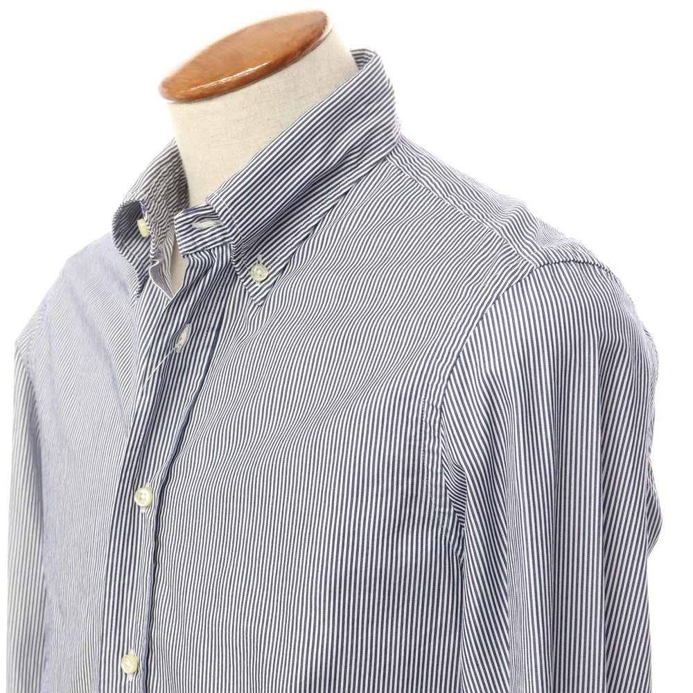 [Used] GUY ROVER Cotton Stripe BD Shirt Navy x White [Size M] [NVY] [S/S/A/W] [Condition Rank B] ​​[Men&