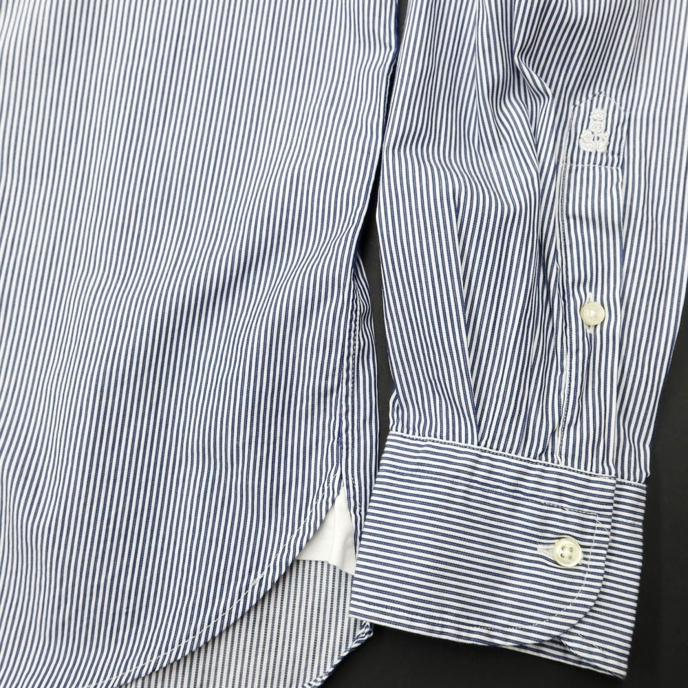 [Used] GUY ROVER Cotton Stripe BD Shirt Navy x White [Size M] [NVY] [S/S/A/W] [Condition Rank B] ​​[Men&