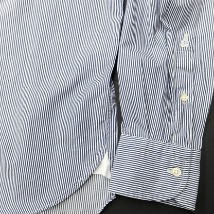 [Used] GUY ROVER Cotton Stripe BD Shirt Navy x White [Size M] [NVY] [S/S/A/W] [Condition Rank B] ​​[Men&