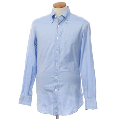 [Used] Frye Cotton Button-down Dress Shirt Blue [Size 39] [BLU] [S/S/A/W] [Condition Rank C] [Men&