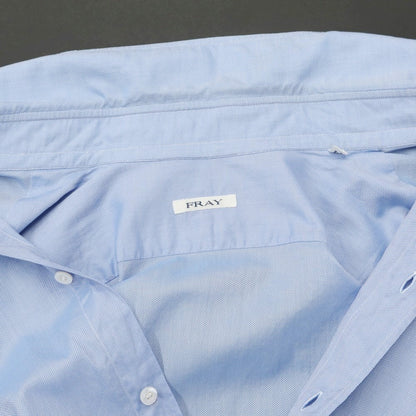 [Used] Frye Cotton Button-down Dress Shirt Blue [Size 39] [BLU] [S/S/A/W] [Condition Rank C] [Men&