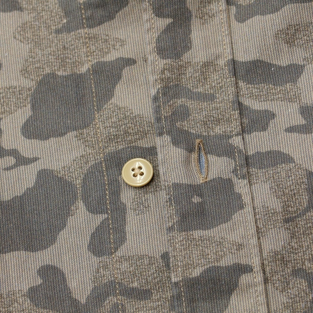 [Used] Mauro Grifoni Cotton Camouflage Shirt, Taupe x Gray [Size 39] [BRW] [S/S/A/W] [Condition Rank B] ​​[Men&