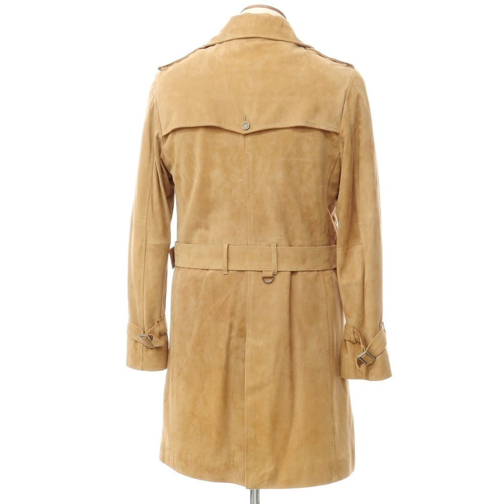 [Used] EMMETI goatskin suede padded trench coat, camel [size 48] [BRW] [A/W] [condition rank C] [men&