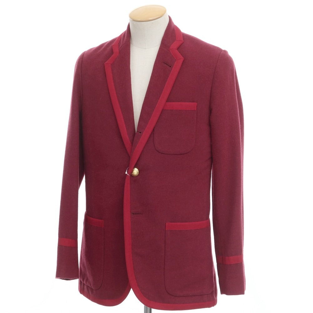 [Used] Rowing Blazers Wool Casual Jacket Wine Red [Size 38] [RED] [A/W] [Condition Rank B] ​​[Men&